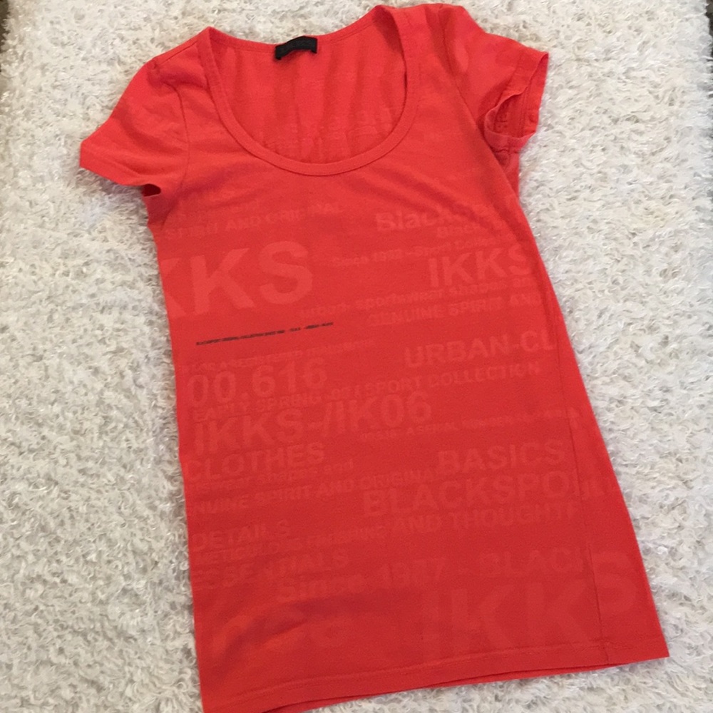 IKKS• Orange Short sleeve T-shirt Sport Collection